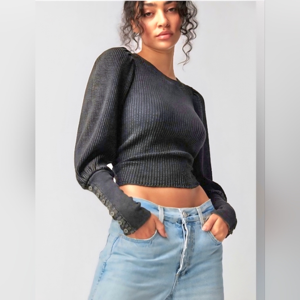 Free People Wesley Thermal Long Sleeve